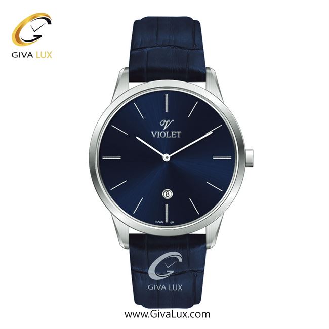 ساعت مچی اورجینال مردانه ویولت VIOLET نقره ای | سرمه ای| سرمه ای| کد رفرنس 0552